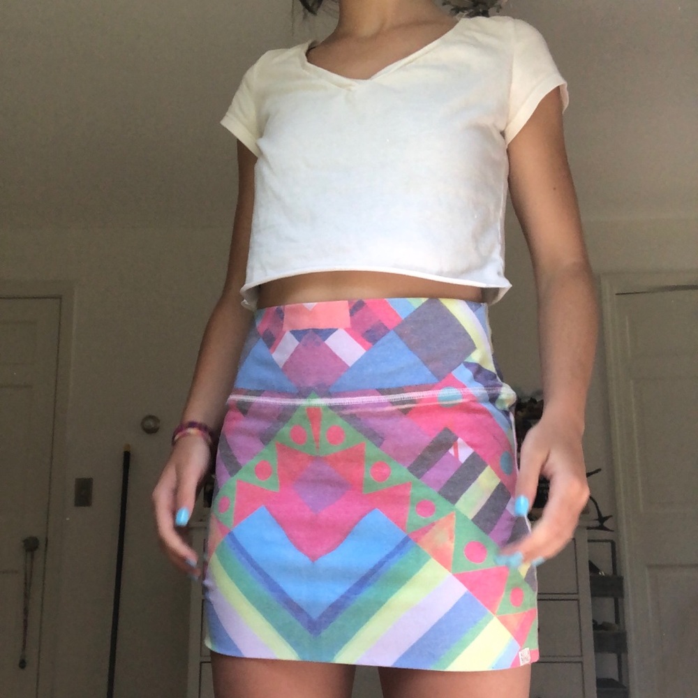 maya hayuk x billabong skirt